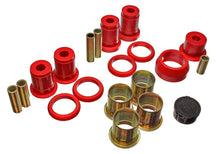 Load image into Gallery viewer, Energy Suspension 75-80 Chevy Monza Red Rear Control Arm Bushing Set w/ Thrust Washer