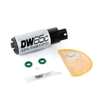 DeatschWerks 265 LPH Compact In-Tank Fuel Pump w/ 06-13 Civic Set Up Kit - eliteracefab.com