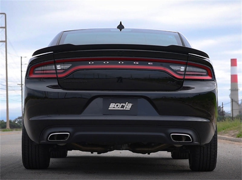Borla 2017 Dodge Charger R/T 5.7L ATAK Catback Exhaust w/o Tips (w/MDS Valves ONLY) - eliteracefab.com