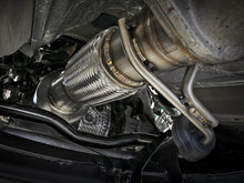 Load image into Gallery viewer, aFe Power Twisted Steel SS304 Downpipe 2.5in w/Cat 17-18 Hyundai Elantra L4-1.6L (t)