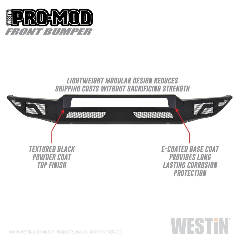 Westin 17-19 Ford F-250/350 Pro-Mod Front Bumper Westin