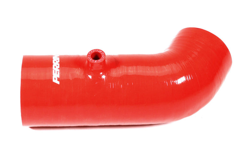 Perrin 22-23 Subaru BRZ/Toyota GR86 Silicone Inlet Hose (3in. ID / SS Wire) - Red Perrin Performance