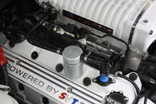 Load image into Gallery viewer, J&amp;L 07-14 Ford Mustang GT500 Passenger Side Oil Separator 3.0 - Clear Anodized - eliteracefab.com