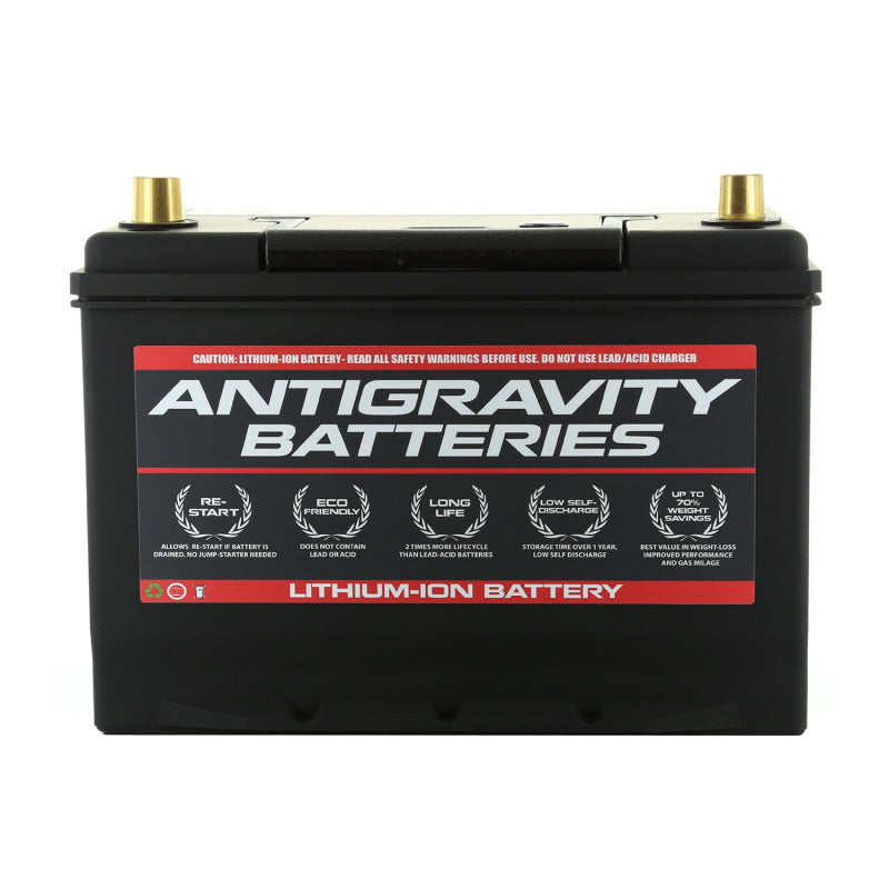 Antigravity Group 27 Lithium Car Battery w/Re-Start - eliteracefab.com