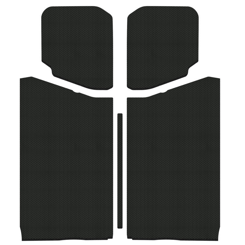 DEI 18-23 Jeep Wrangler JL 2-Door Boom Mat Headliner - 5 Piece - Black DEI