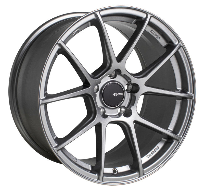 Enkei TS-V 18x8 5x114.3 35mm Offset 72.6mm Bore Storm Grey Wheel - eliteracefab.com