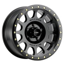 Load image into Gallery viewer, Method MR305 NV 20x10 -18mm Offset 5x5.5 108mm CB Matte Black Wheel - eliteracefab.com