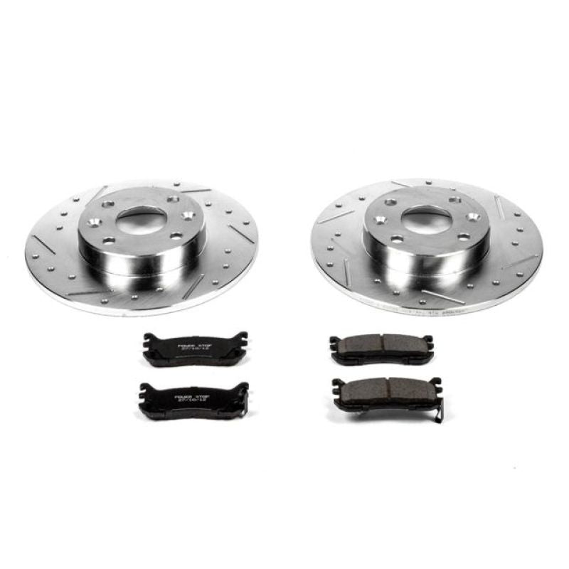 Power Stop 97-03 Ford Escort Rear Z23 Evolution Sport Brake Kit - eliteracefab.com