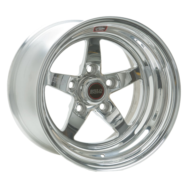 Weld S71 15x17.33 / 5x4.75 BP / 5.5in. BS Polished Wheel (Medium Pad) - Non-Beadlock