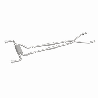 MagnaFlow 14 Infiniti Q50 V6 3.7L Cat-Back Polished Stainless Tips Dual Split Rear Exit Exhaust Magnaflow
