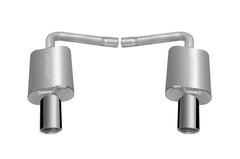 Gibson 11-18 Ford Explorer Base 3.5L 2.25in Axle-Back Dual Exhaust - Stainless - eliteracefab.com