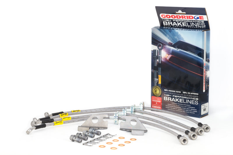 Goodridge 12-17 Chevrolet Caprice Police Package Only SS Brake Line Kit - eliteracefab.com