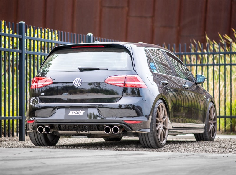 Borla 2015 Volkswagen Golf-R 2.0L Turbo S-Type CB Exhaust - eliteracefab.com