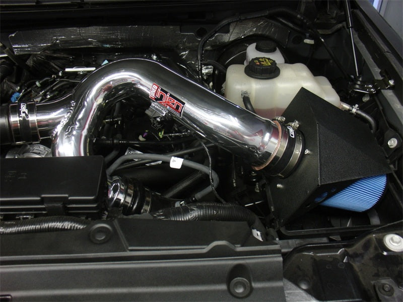 Injen 12-13 Ford F-150 V6 3.5L Eco Boost Engine Short Ram Intake Kit (Includes Heat Shield) - eliteracefab.com