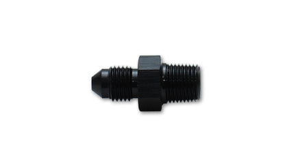Vibrant Performance Straight Adapter Fitting, -3AN x 3/8in NPT, AN/NPT/ORB Performance Fluid Plumbing, for Performance Automotive Builds - Part 10132