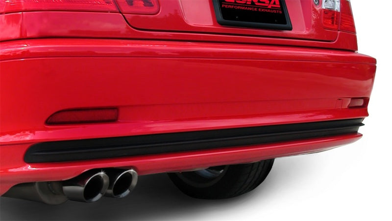 Corsa 01-06 BMW 325i/ci Convertible E46 Black Sport Axle-Back Exhaust CORSA Performance