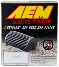 Load image into Gallery viewer, AEM Dryflow 3.25in. X 5in. Round Tapered Air Filter - eliteracefab.com