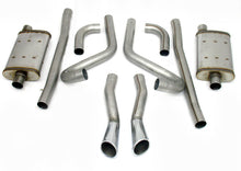 Load image into Gallery viewer, JBA 40-2653 | 65-66 FORD MUSTANG 260-428 409SS DUAL THROUGH REAR VALANCE HEADER BACK EXHAUST; 1965-1966 - eliteracefab.com