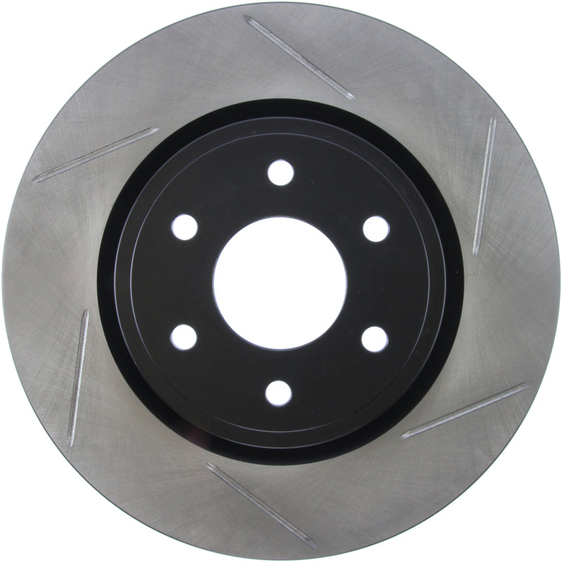 StopTech Power Slot 05-09 Nissan Frontier 2WD / 02-05 Frontier 4WD Slotted Front Left Rotor Stoptech