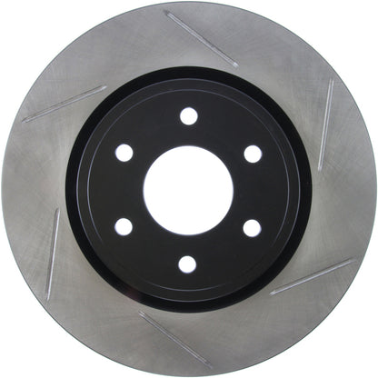 StopTech Power Slot 05-09 Nissan Frontier 2WD / 02-05 Frontier 4WD Slotted Front Left Rotor Stoptech
