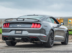 Borla 2018 Ford Mustang GT 5.0L AT/MT 3in S-Type Catback Exhaust Black Chrome Tips w/ Valves - eliteracefab.com