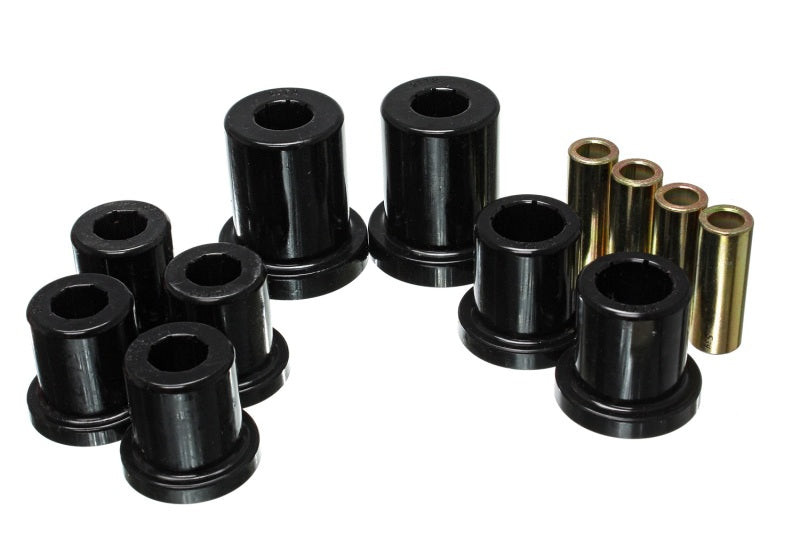 Energy Suspension 03-09 Lexus GX470 / 03-09 Toyota 4Runner 2WD/4WD Blk Front Control Arm Bushing Set - eliteracefab.com