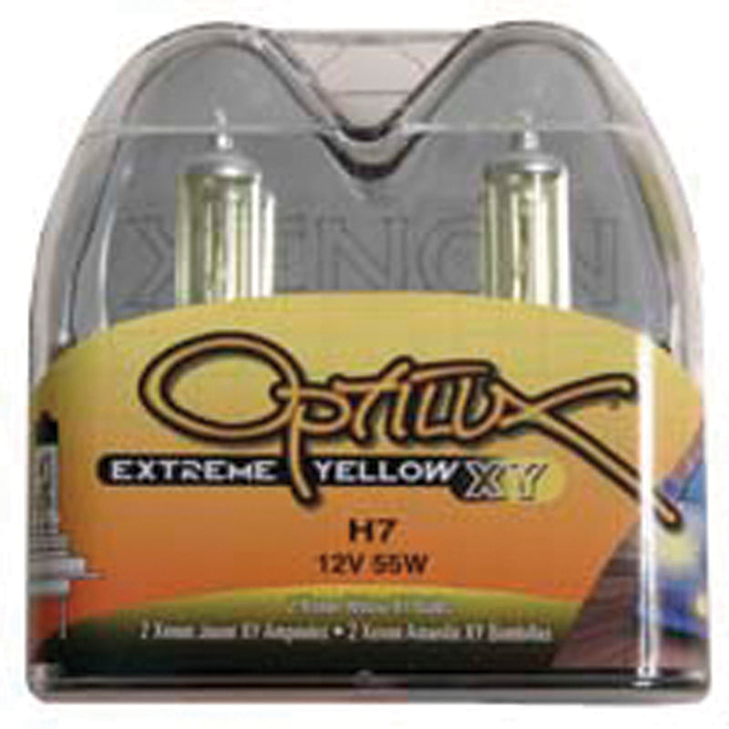 Hella Optilux H7 12V/55W XY Xenon Yellow Bulb - eliteracefab.com