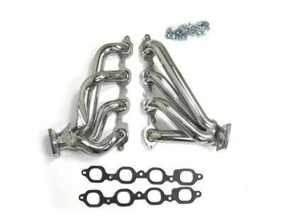 JBA 16-20 Chevrolet Camaro 6.2L LT 1-3/4in Primary Silver Ctd Cat4Ward Header (2016 Carb Exempt) - eliteracefab.com