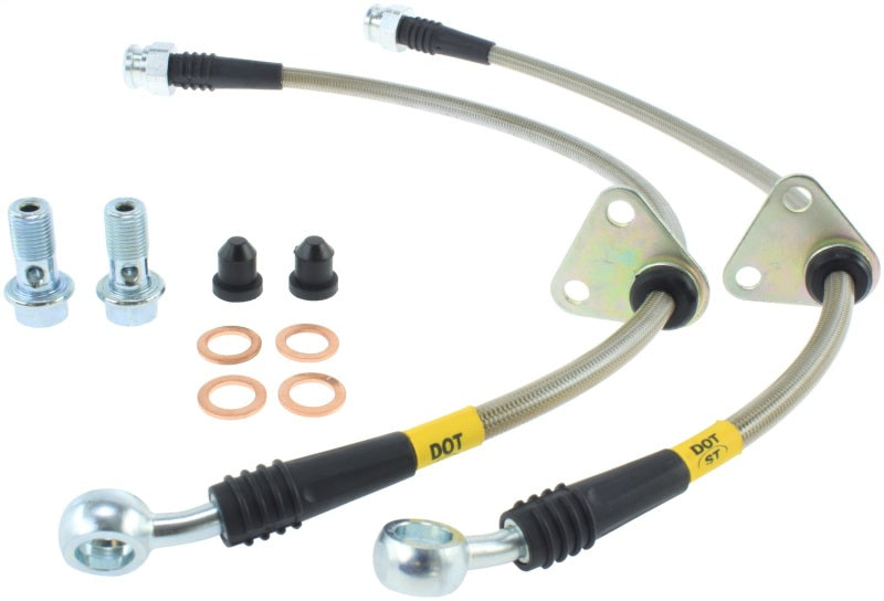 StopTech 00-05 Honda S2000 Rear SS Brake Lines - eliteracefab.com