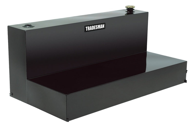 Tradesman Steel L-Shape Liquid Storage Tank (Full Size) - Black Tradesman