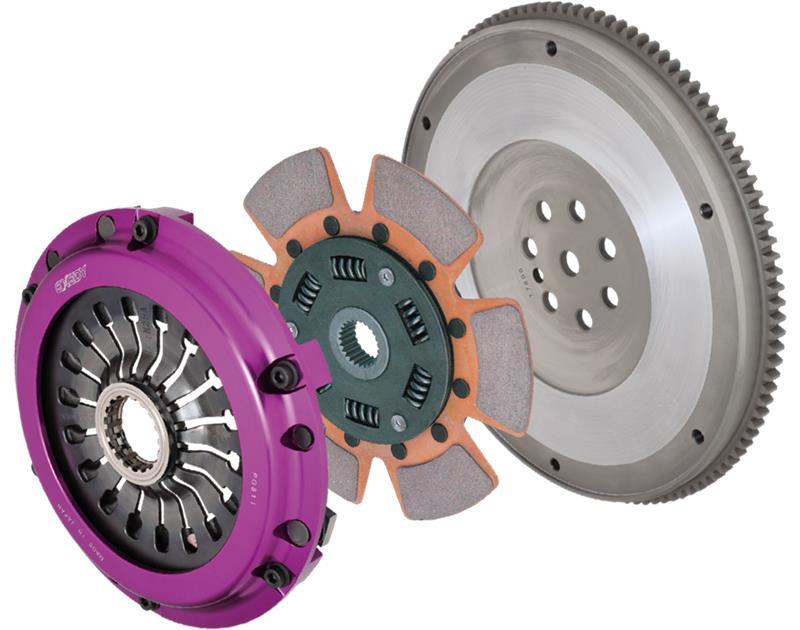 Exedy 2011-2016 Ford Mustang V8 Hyper Single Clutch Sprung Center Disc Push Type Cover - eliteracefab.com