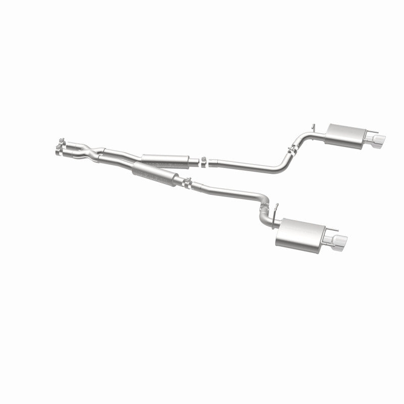 MagnaFlow 10-12 Cadillac CTS V6 3.0L (Exc AWD) Dual Split Rear Exit Stainless Cat Back Perf Exhaust Magnaflow