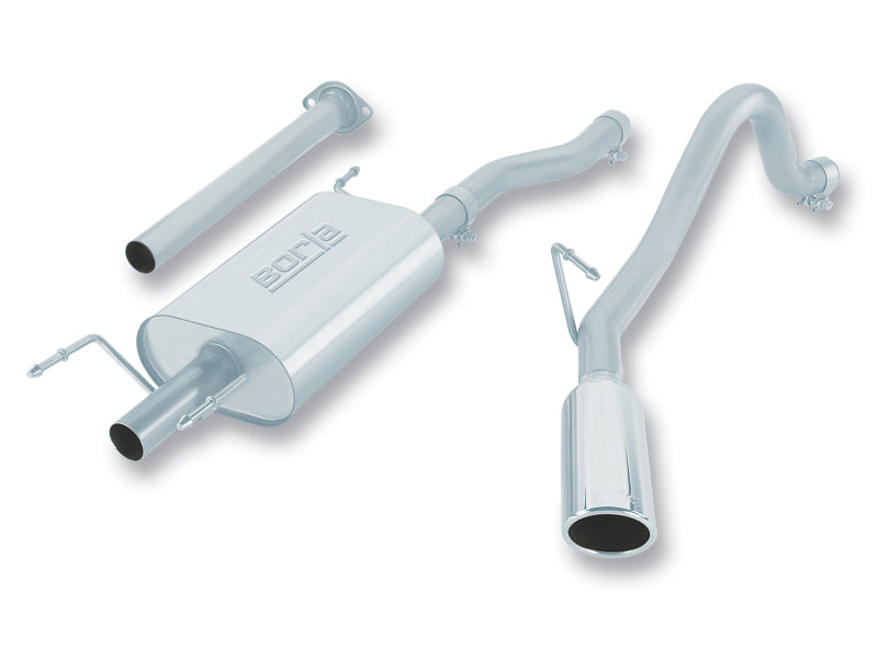 Borla 05-12 Toyota Tacoma 4.0L AT/MT 2/4WD CC/SH EC/LB 2&4Dr Catback Exhaust - eliteracefab.com