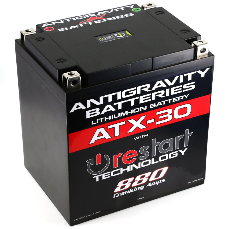 Antigravity YTX30 Lithium Battery w/Re-Start - eliteracefab.com