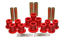 Load image into Gallery viewer, Energy Suspension Fd Rr Spring Bush Set Complete - Red