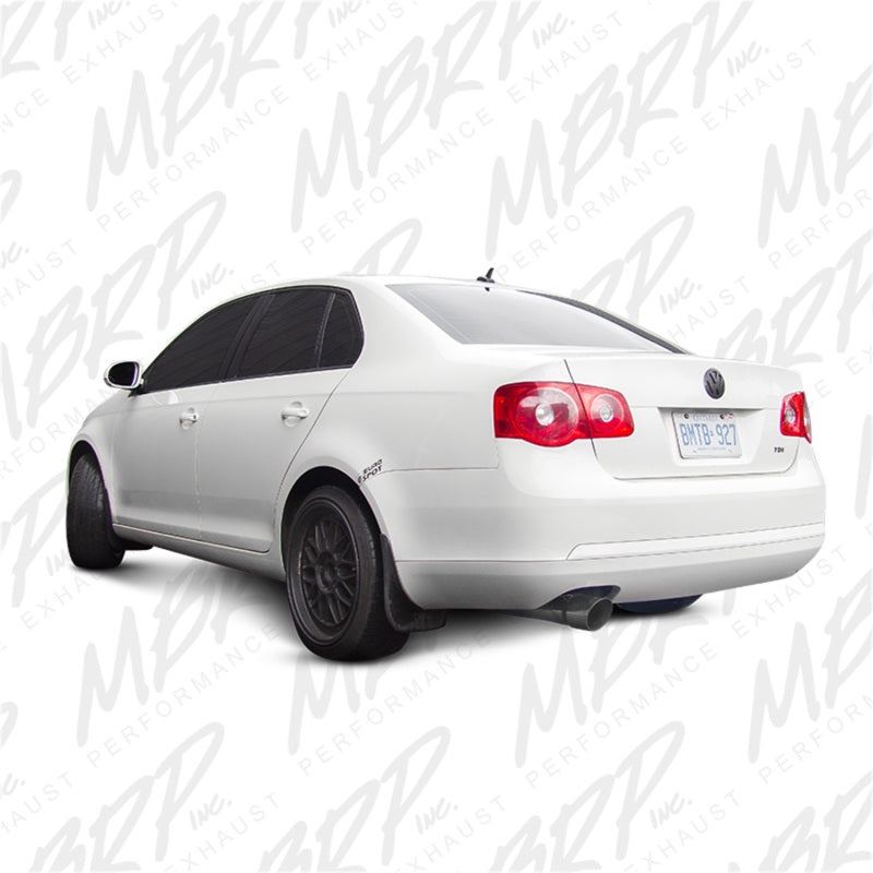 MBRP 05.5-06 VW 1.9L TDI Jetta 3in T409 Cat Back Exhaust - eliteracefab.com