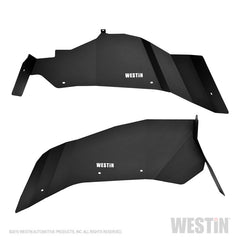 Westin 18-20 Jeep Wrangler JK Inner Fenders - Rear - Textured Black - eliteracefab.com