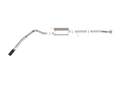 aFe Apollo GT 3in 409 SS Cat-Back Exhaust 2021 Ford F-150 V6 2.7L/3.5L (tt)/V8 5.0L w/ Black Tips aFe