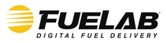 Fuelab PRO Series In-Line Fuel Filter (10gpm) -12AN In/-10AN Out 100 Micron Stainless - Matte Black