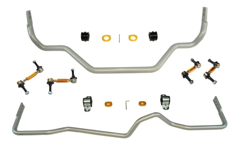 Whiteline 03-08 Nissan 350Z / Infinti G35 Front and Rear Swaybar Assembly Kit - eliteracefab.com