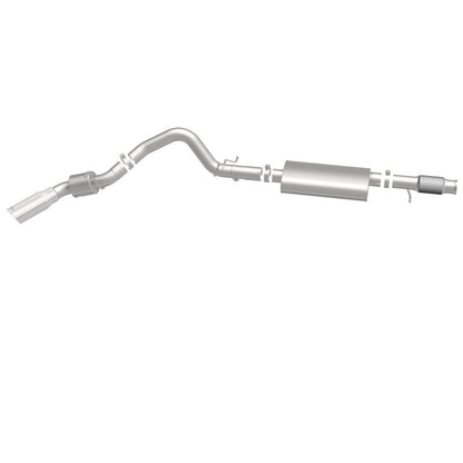 MagnaFlow MF Series SS Cat-Back Exhaust Single Passenger Side Rear Exit 2015 Cadillac Escalade Magnaflow