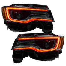 Load image into Gallery viewer, Oracle 14-21 Jeep Grand Cherokee Dynamic Headlight DRL Upgrade Kit - ColorSHIFT - Dynamic - eliteracefab.com