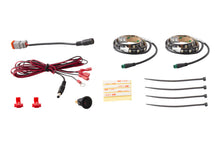 Load image into Gallery viewer, Diode Dynamics RGBW Footwell Strip Kit 2pc Multicolor