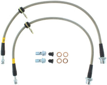 Load image into Gallery viewer, STOPTECH 92-01 TOYOTA CAMRY STAINLESS STEEL REAR BRAKE LINES, 950.44516 - eliteracefab.com