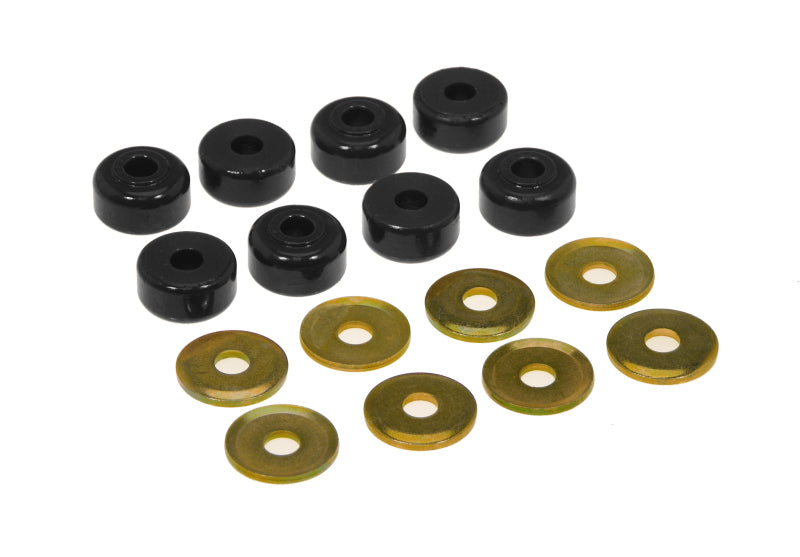 Prothane Universal End Link Bushings & Washers - 5/8 x 1 1/8 OD - Black - eliteracefab.com