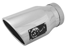 Load image into Gallery viewer, aFe Diesel Exhaust Tip Bolt On Black 5in Inlet x 7in Outlet x 12in - Right - eliteracefab.com