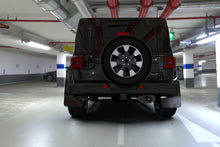 Load image into Gallery viewer, Rally Armor 18-22 Jeep JL Wrangler Black UR Mud Flap w/ Red Logo - eliteracefab.com