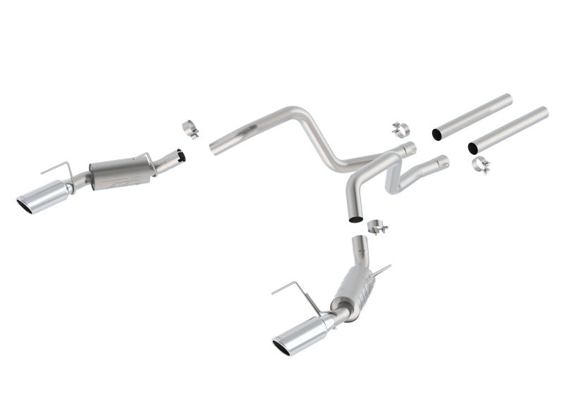 Borla 2010 Mustang GT 4.6L V8 ATAK Catback Exhaust - eliteracefab.com