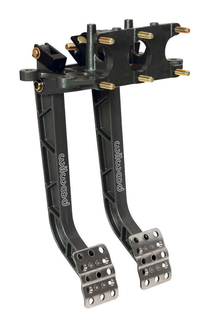 Wilwood Adjustable Dual Pedal - Brake / Clutch - Rev. Swing Mount - 6.25:1 - eliteracefab.com