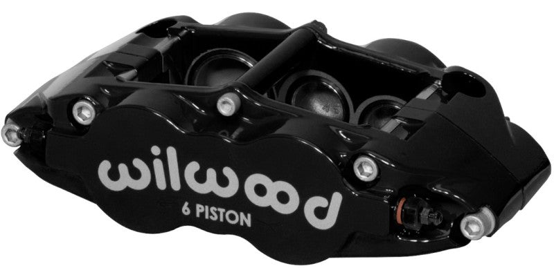 Wilwood Caliper-Forged Narrow Superlite 6R-L/H - Aluminum 1.75/1.25in/1.25in Pistons - 1.10in Rotor Wilwood